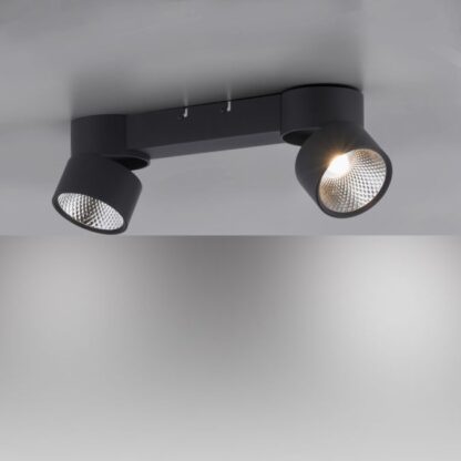Spotlight PURE-NOLA 2 vridbar, dimbar, svart - Bild 5