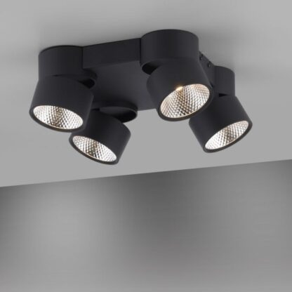 Spotlight PURE-NOLA 4 vridbar, dimbar, svart - Bild 7