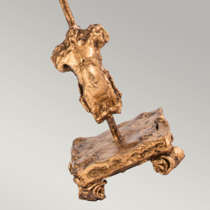 Bordslmpa FRAGA - fransk design i bladguld - Bild 4