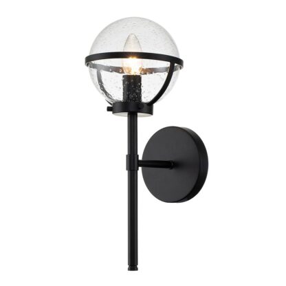Vägglampa HOLLA svart 1
