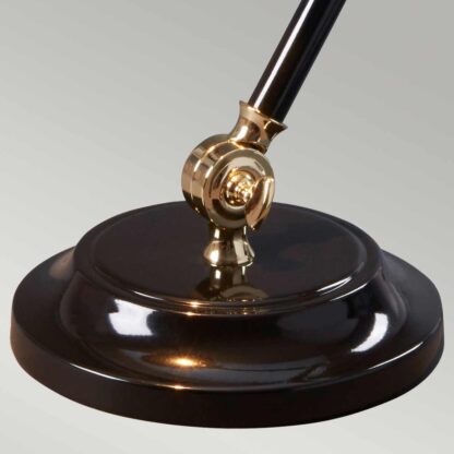 Mini bordslampa LOVA svart polerad mässing antik - Bild 5