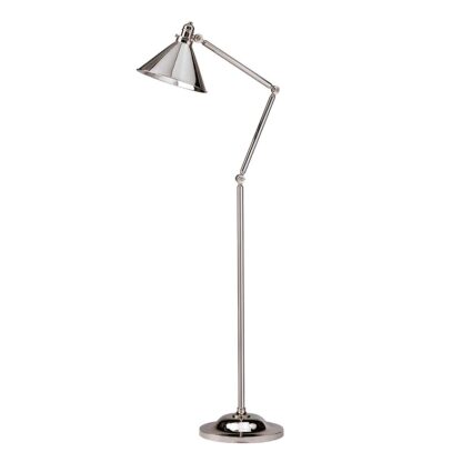 Golvlampa LOVA metall skärm polerad nickel - Bild 5