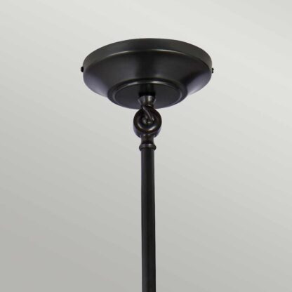 Vägglampa o taklampa LOVA metall skärm antik brons - Bild 6