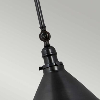 Vägglampa o taklampa LOVA metall skärm antik brons - Bild 5