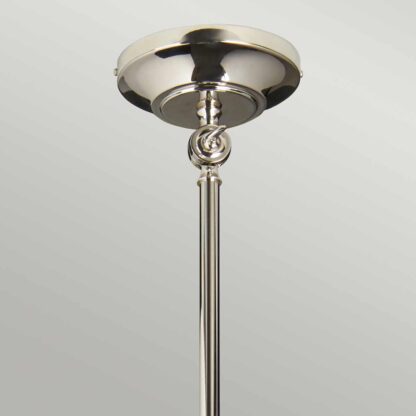 Vägglampa o taklampa LOVA skärm polerad nickel - Bild 2