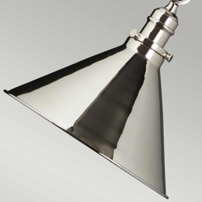 Vägglampa o taklampa LOVA skärm polerad nickel - Bild 4