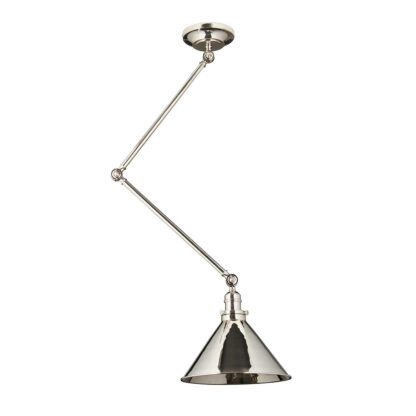 Vägglampa o taklampa LOVA skärm polerad nickel - Bild 5