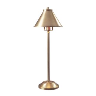 Bordslampa LOVA stick metall skärm mässing