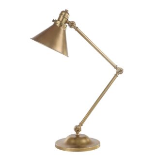 Bordslampa LOVA metall skärm mässing