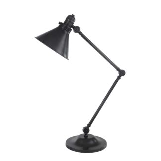 Bordslampa LOVA metall skärm brons