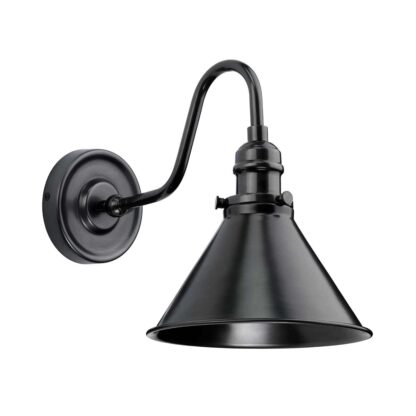 Vägglampa LOVA metall skärm antik brons