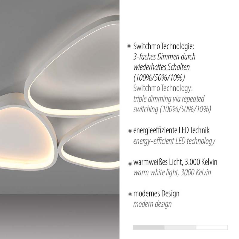 Taklampa PEBBLES - Bild 3