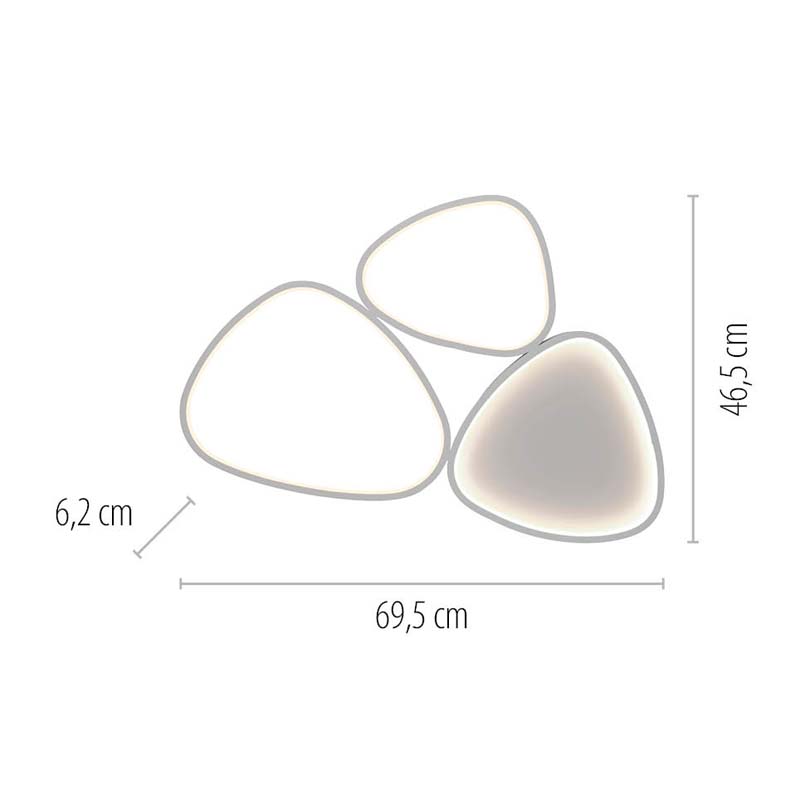 Taklampa PEBBLES - Bild 8