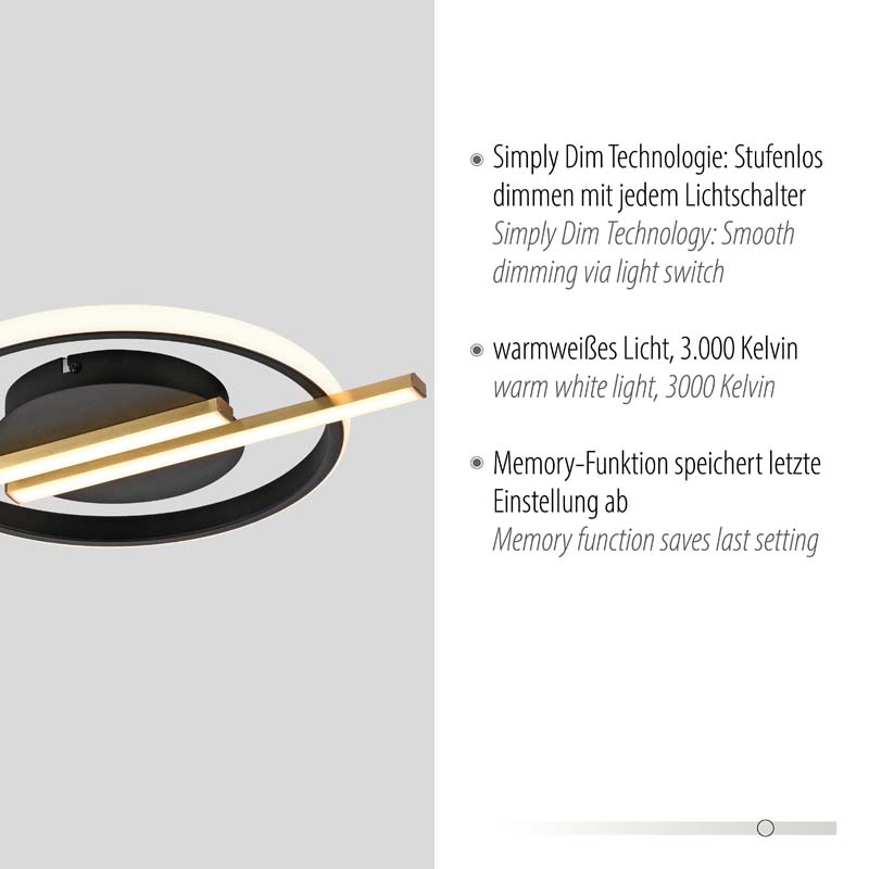 Taklampa KORSA - Bild 3