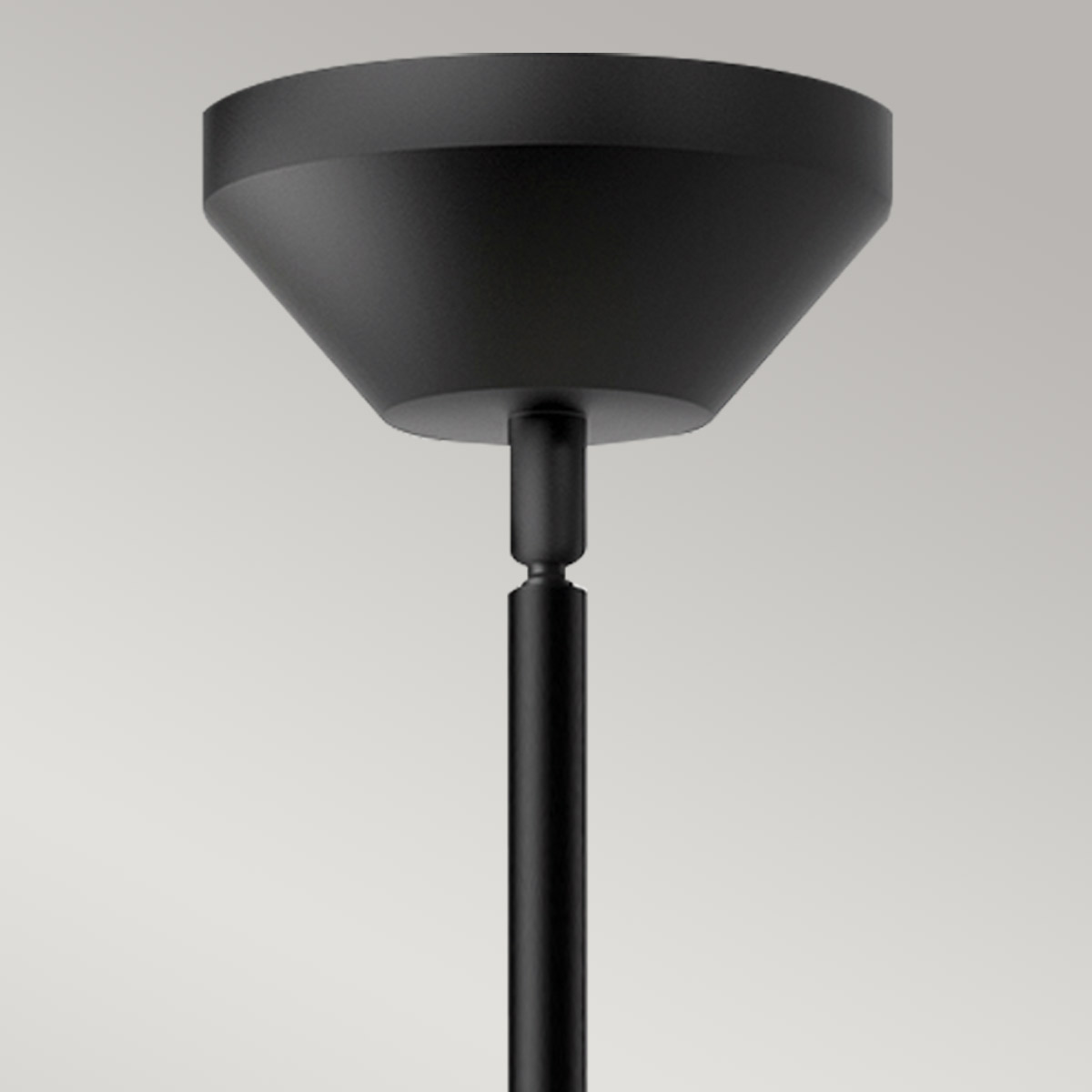 Pendellampa HALSTON, matt svart - Bild 4