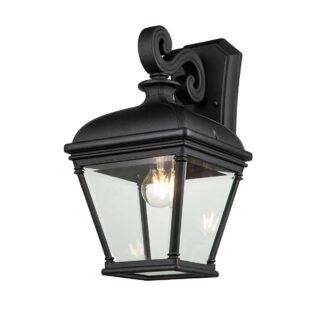 Utomhusvägglampa BAYVIEW, svart