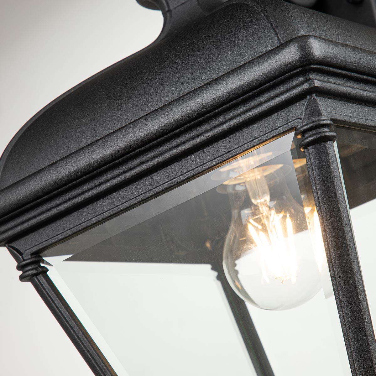 Utomhusvägglampa BAYVIEW, svart - Bild 4