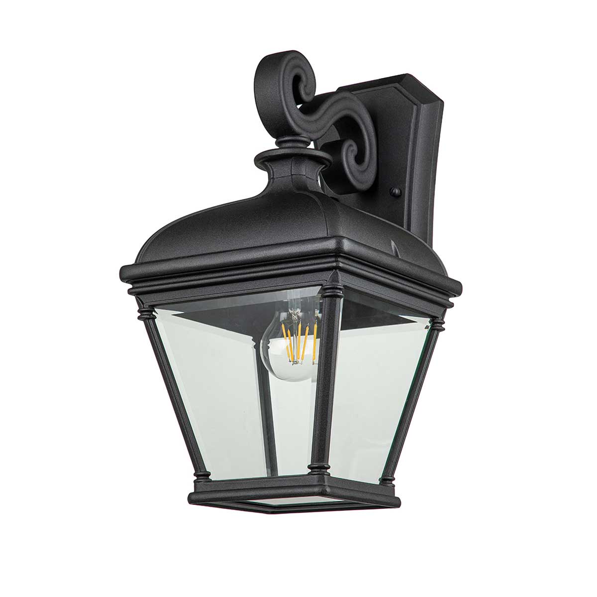 Utomhusvägglampa BAYVIEW, svart - Bild 2