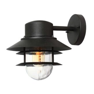 Fasadlampa COPENHAGEN, svart