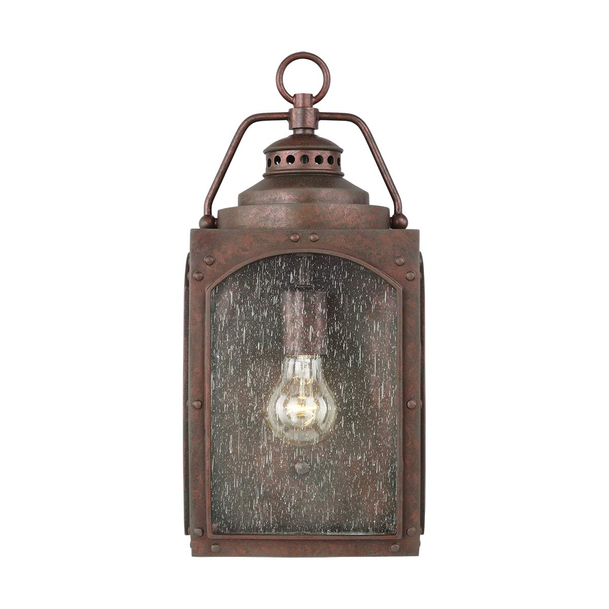 Utomhusvägglampa RANDHURST, kopparoxid - Bild 2