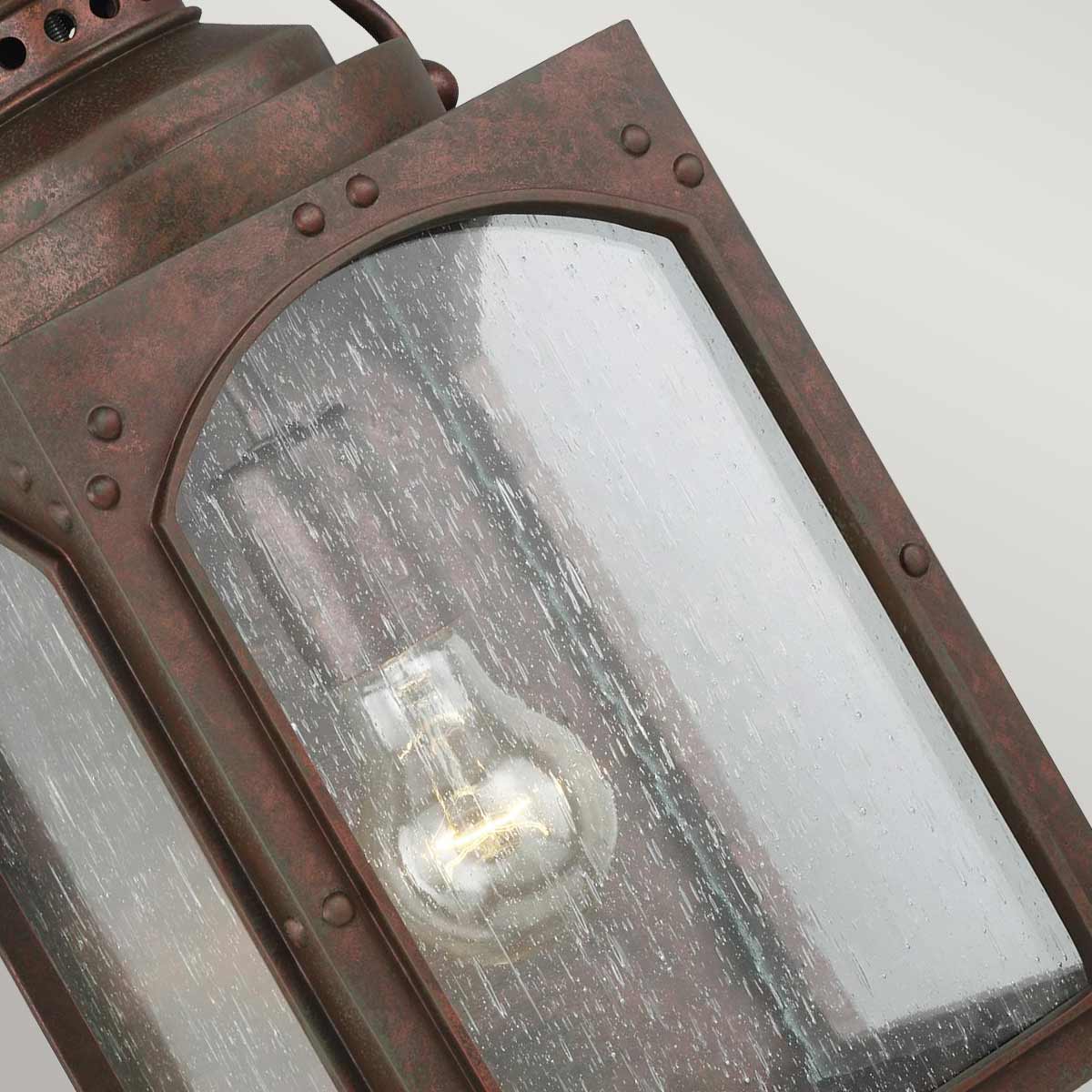 Utomhusvägglampa RANDHURST, kopparoxid - Bild 3