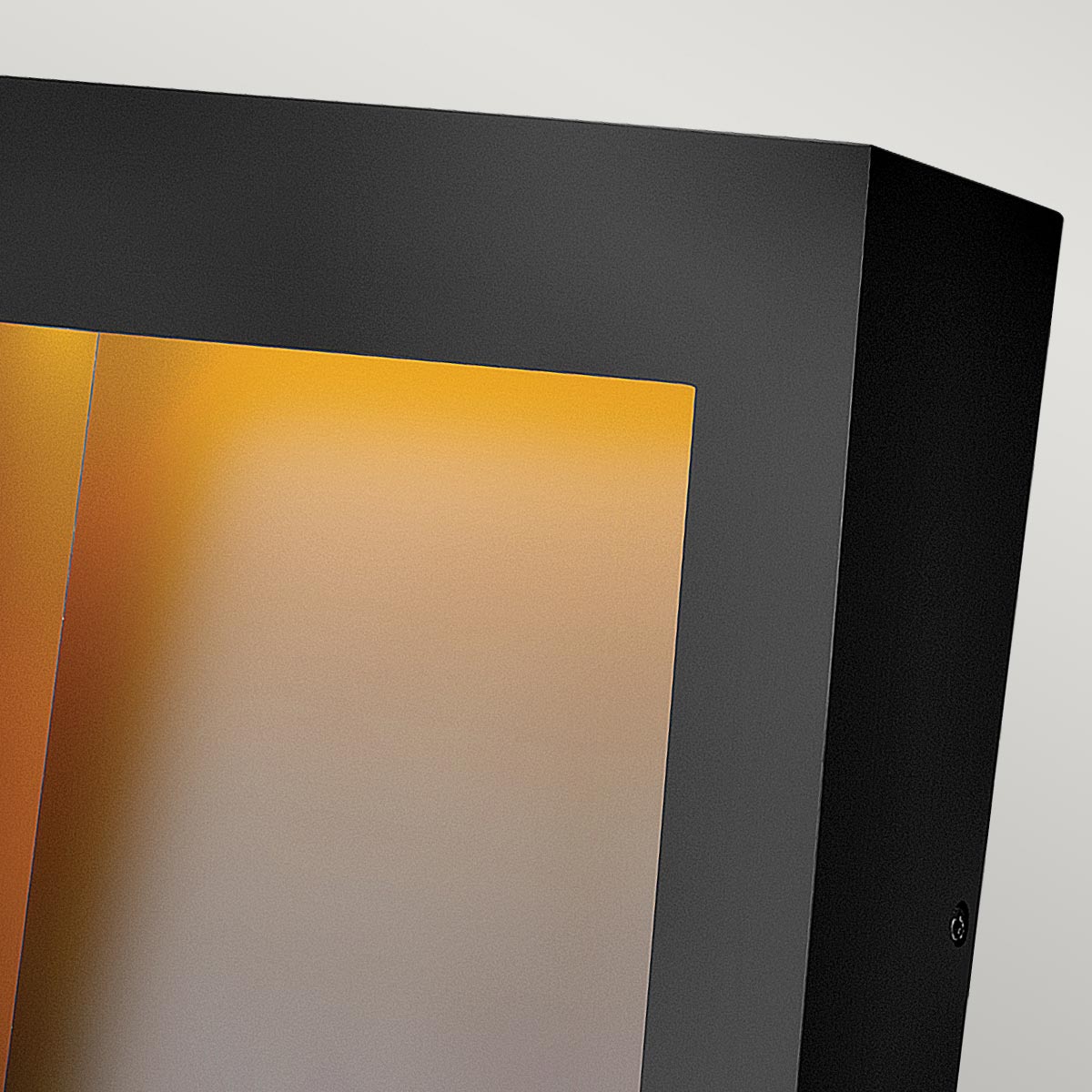Fasadlampa TAPER, texturerad svart - Bild 4