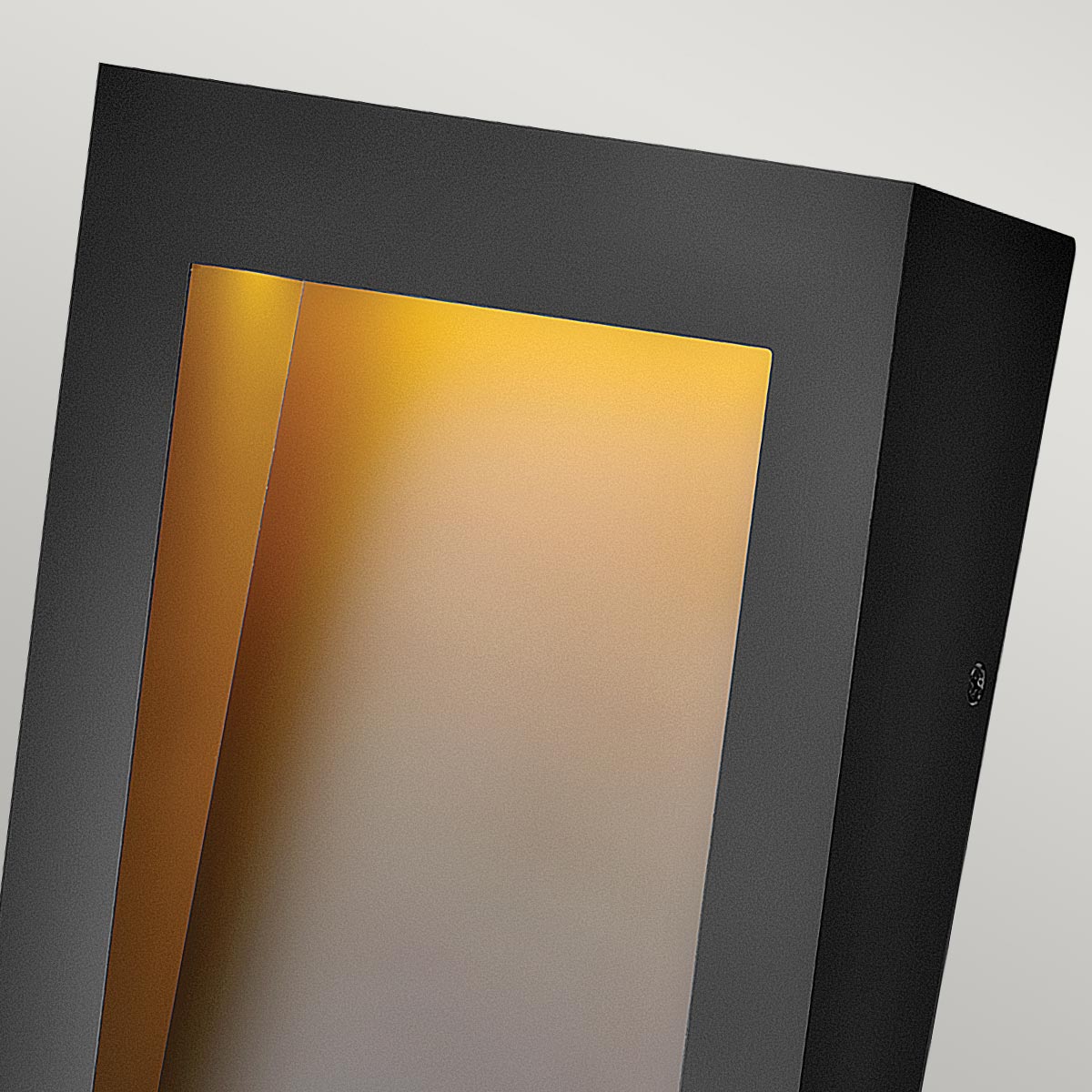 Fasadlampa TAPER, texturerad svart - Bild 2