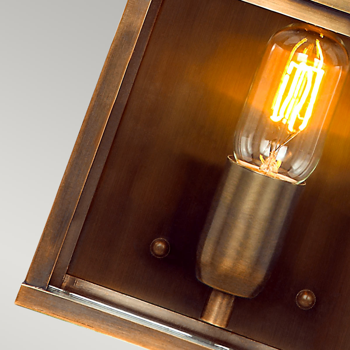 Utomhusvägglampa OLD BAILEY, antik mässing - Bild 3