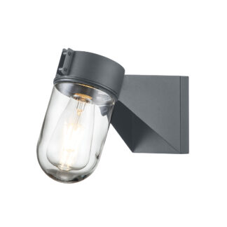 Utomhusvägglampa PORTOFINO, grå