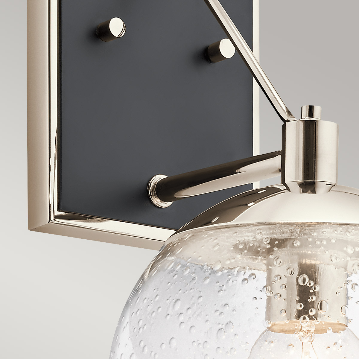 Vägglampa MARILYN, polerad nickel - Bild 2