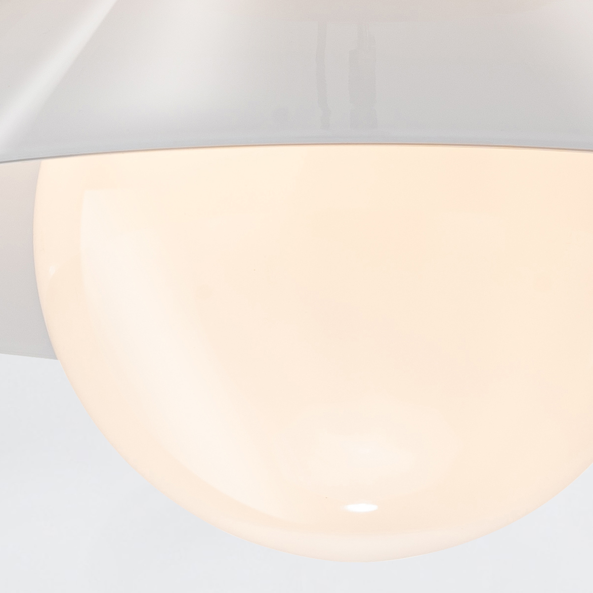 Taklampa SAUCER, antik mässing - Bild 3
