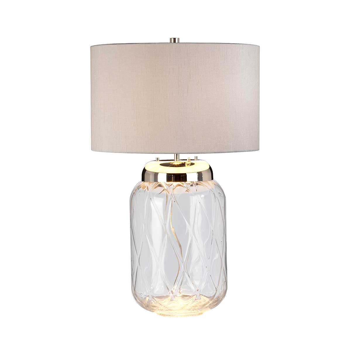 Bordslampa SOLA, polerad nickel - Bild 4