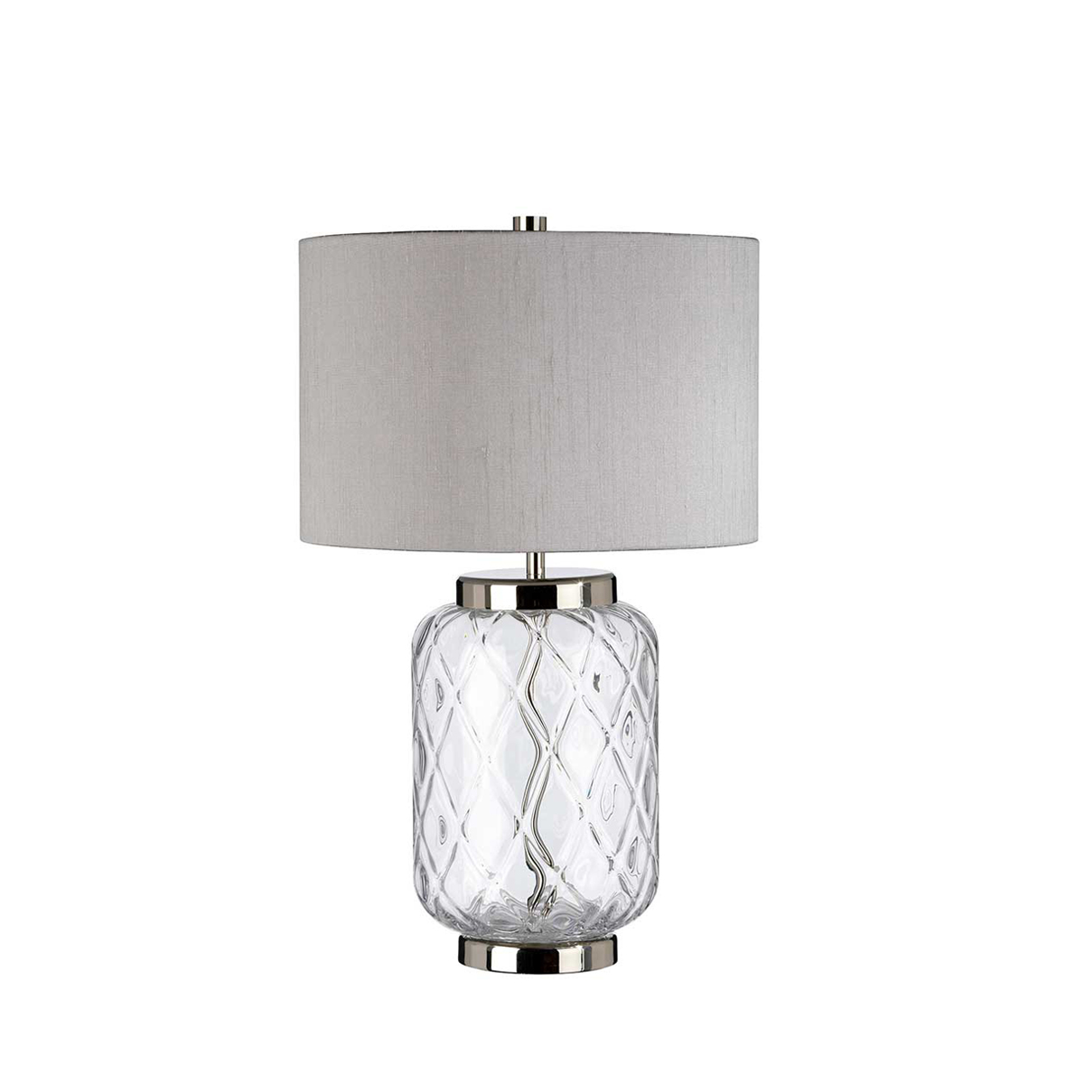 Bordslampa SOLA, polerad nickel