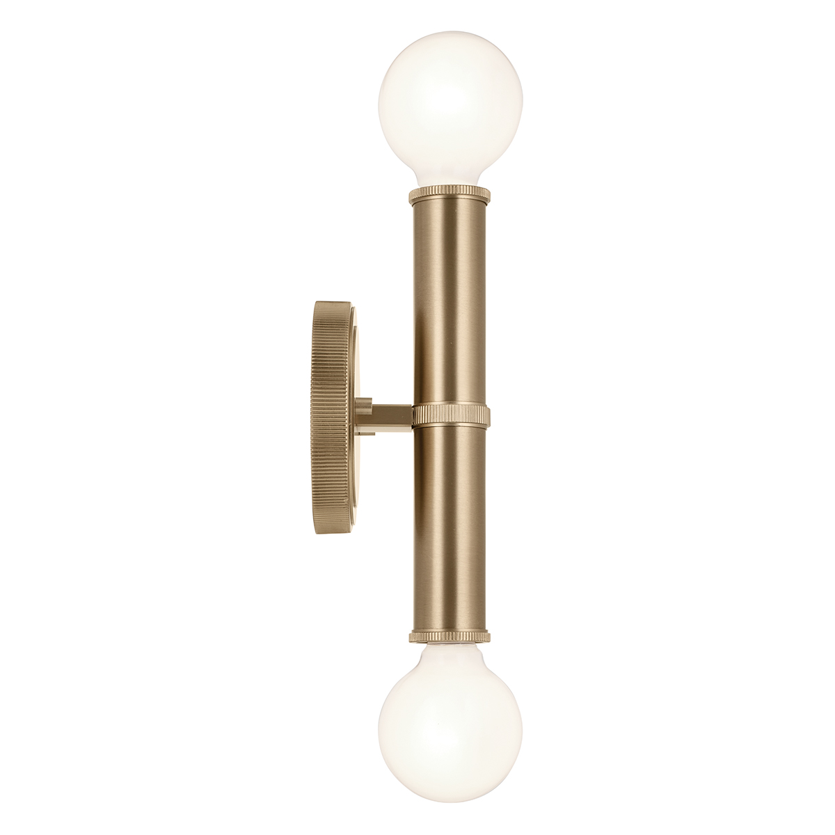 Vägglampa TORCHE, champagnebrons - Bild 4