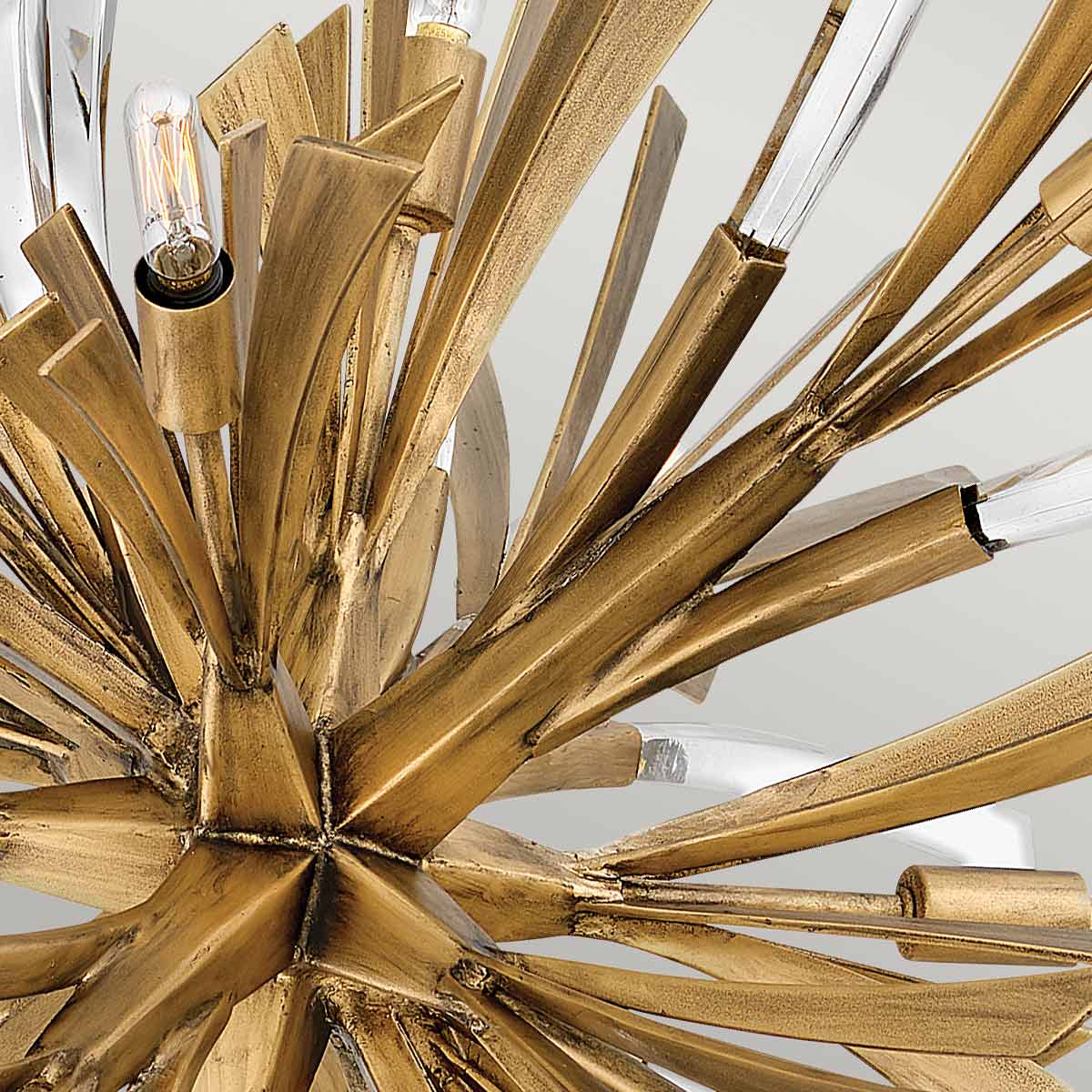 Pendellampa VIDA, polerat guld - Bild 5