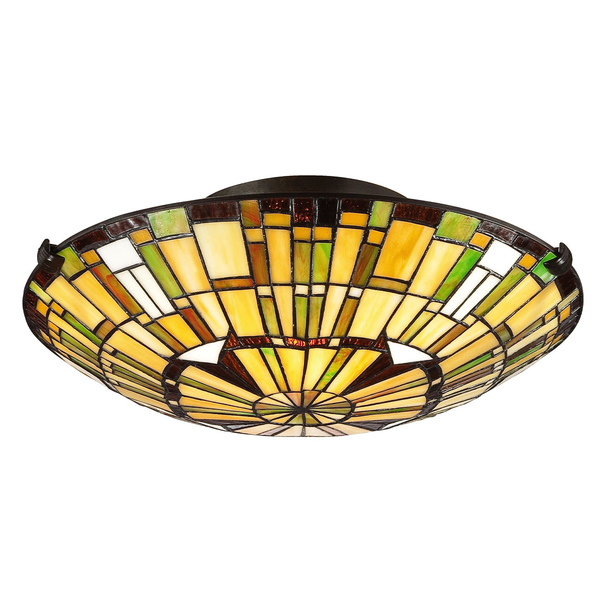Plafond REED, valiant brons & konstglasskärm - Bild 3