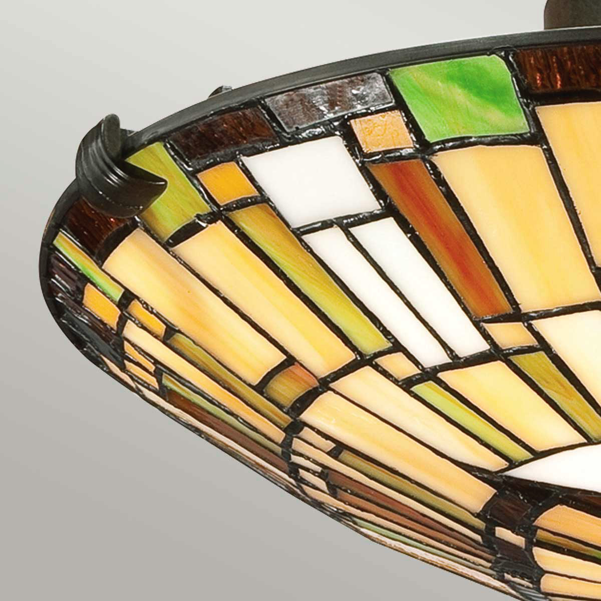 Plafond REED, valiant brons & konstglasskärm - Bild 6
