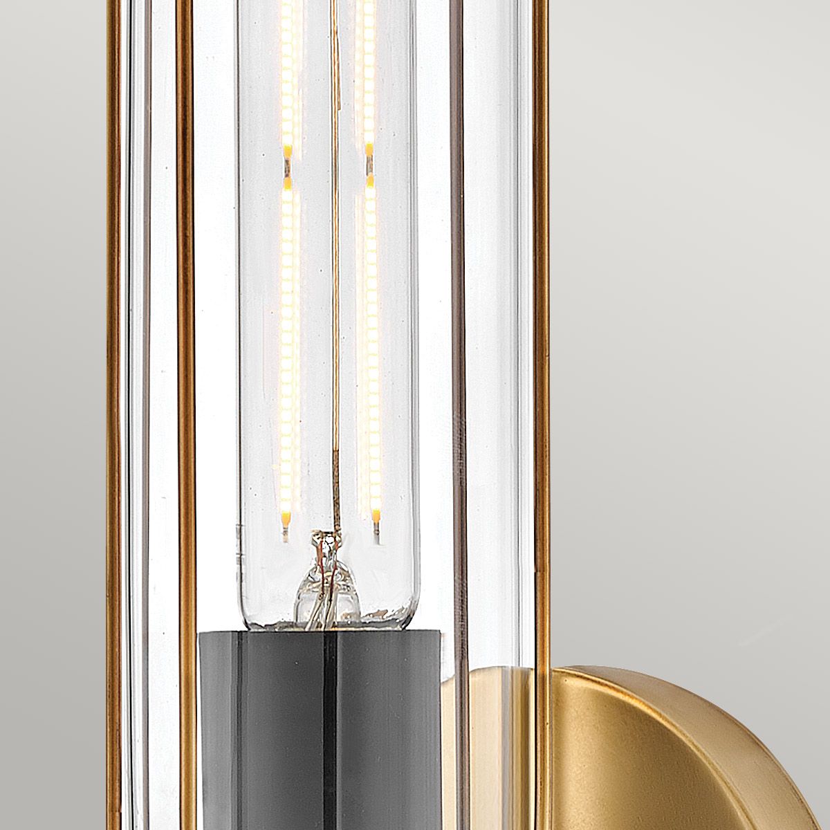 Vägglampa MASTHEAD, antik mässing, svart, badrumsbelysning - Bild 5