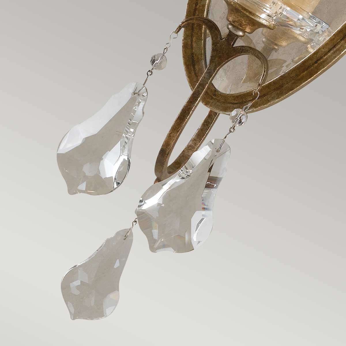 Vägglampa VALENTINA - Oxiderad Brons - Bild 3